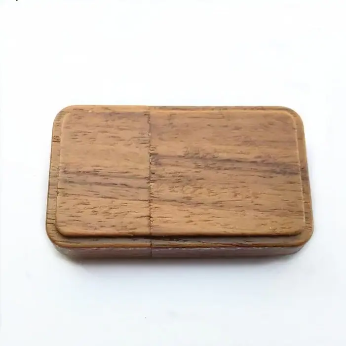 Unidad flash USB de madera a granel de 4GB 2,0 actualizada personalizada con impresión de logotipo