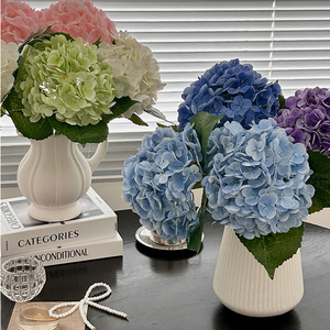 Hoa giả <span class=keywords><strong>Hydrangea</strong></span> Beaufy bán buôn, hoa giả trang trí đám cưới, hoa giả như thật để trang trí - Product Image 2