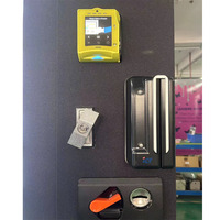 Distributeur automatique extérieur réfrigéré Combo SDK 600W 80-600 pièces Zhongda 350 kg Paiement TPV Garantie 1 an Matériau SPCC
