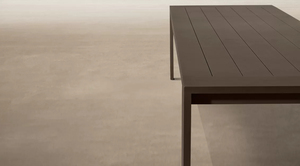 Table de salle à manger rectangulaire d'extérieur en aluminium thermolaqué anti-corrosion durable pour patio familial moderne, avec soudure sans joint - Product Image 4