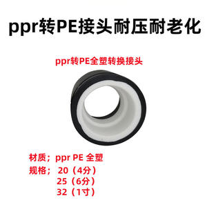 Adaptateurs et connecteurs PPR PE, raccords de conversion de tuyaux directs tout en plastique à âme en cuivre/acier avec technologie de fusion à chaud - Product Image 4