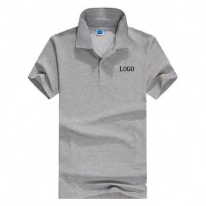 Design Custom Summer Lapel <b>Shirt</b> Silk Screen Printed Breathable Men's Polo <b>Shirt</b> Blank Business High Quality Golf Promotional - Product Image 1