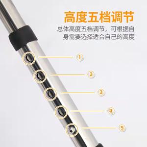 Aide à la marche portable pour les personnes âgées Aide à la marche Walker pour les personnes âgées Canne Booster à quatre pattes Aide à la marche - Product Image 5