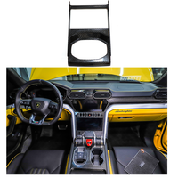 Suku Cadang Mobil ASLI Baru untuk Urus Carbon Fiber Rear Bezel Rear Drain Cup Holder