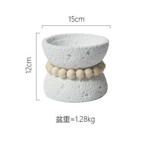 <span class=keywords><strong>Maceta</strong></span> Modular de Cerámica Estilo Nórdico, Hecha a Mano, Moderna, Simple, Artística, para Plantas de Interior - Product Image 6