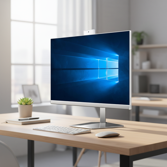 Wholesale Factory Price 24 Inch Intel Core I5 All-in-One PC 1920x1080 Resolution Camera SSD Storage Business Use 2-Year Warranty