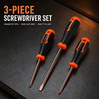 Destornilladores Manuales Phillips y Planos Waybeyond Tools, Destornillador Magnético Resistente de Grado Industrial, Destornillador Pequeño Ultra Resistente