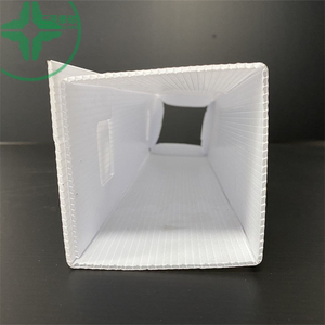 Résistance à l'eau durable personnalisée en usine Protecteurs de plantes d'extérieur naturels Protège-arbres en plastique ondulé - Product Image 2