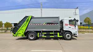 Dongfeng รถบรรทุกขยะทั้งหมดสำหรับขาย15cbm - Product Image 3