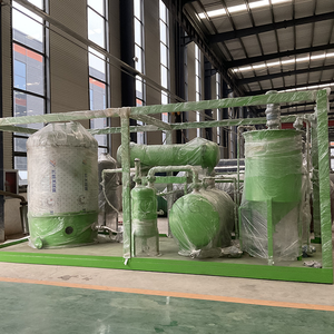 Línea de Producción de Destilación de Aceite de Pirólisis de Plástico y Aceite de Motor Usado a Diésel de Alta Eficiencia, Pequeña, 20000kg 15TPD, para Neumáticos y Combustible Diésel - Product Image 1