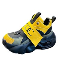 Chaussures Zhen Yue Zu à semelle épaisse pour homme, collection Printemps/Automne/Été 2026, amortissantes, respirantes, résistantes à l'usure, avec fermeture chaussette