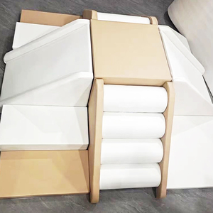 Blanc <span class=keywords><strong>Beige</strong></span> Soft Play Ball Pit & Slide Intérieur/Extérieur Escalade Coulissante <span class=keywords><strong>Piscine</strong></span> <span class=keywords><strong>à</strong></span> <span class=keywords><strong>Balles</strong></span> Équipement de Jeu pour Enfants École Usage Résidentiel - Product Image 5
