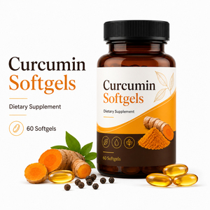 Cápsulas de Curcumina Orgánica en Oferta, 500mg 1000mg, Extracto de Cúrcuma al 95%, Apoyo para las Articulaciones, Sin Gluten, 60 Unidades - Product Image 2