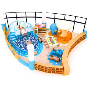 Amusement Park Rides Kids Plastic Soft Play Equipment Ball Pit with <b>Slide</b> Tunnel Play House <b>Indoor</b>/Outdoor Playground - Product Image 5