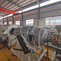 Machine de fabrication de barres et fils en PVC/UPVC entièrement automatique, extrudeuse à double vis à économie d'énergie avec pompe à roulement PLC