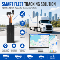 Keson KS199Pro Traceur GPS 4G LTE Antivol avec Coupure à Distance, Relais, SOS, GPS, BDS, Gestion de Flotte, Localisateur OEM, Vente en Gros