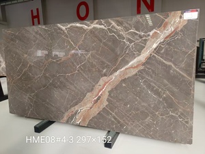 BOTON STONE <span class=keywords><strong>Pierre</strong></span> <span class=keywords><strong>Naturelle</strong></span> Polie Moderne Intérieur Mur <span class=keywords><strong>Carrelage</strong></span> Baroque Or Dalle Chocolat Brun Marbre pour Revêtement de Sol - Product Image 2