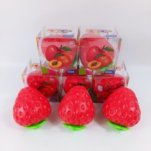 Jouet anti-stress en forme de boule, bloc de construction malléable, faite à la main, en forme de fraise croustillante, à rebond lent, pour la simulation - Product Image 6
