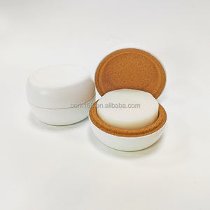 2022 Wholesale Natural Cork Soap Box Small Soap Dishes Eco-Friendly Cork <b>Bath</b> Salts <b>Storage</b> Box Bathroom Product - Product Image 3