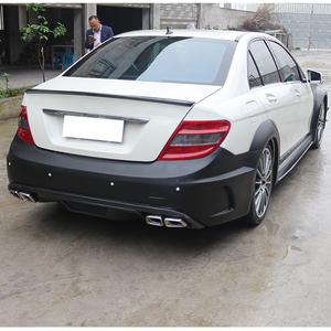 Kit de Carrocería de Fibra de Carbono para Benz Clase C C63 2012-2014, Faros Antiniebla, Parachoques Delantero/Trasero, Capó, Ajuste Universal, 1 Año de Garantía - Product Image 6