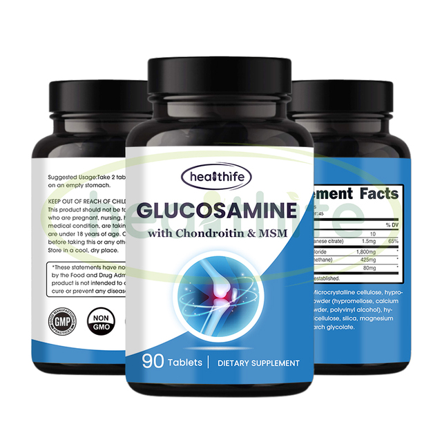 Joint Support Supplements Methyl Sulfonyl Methane Magnesium Citrate Glucosamine Chondroitin MSM Tablets