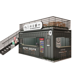 Atracciones turísticas Commercial Street Container House Mobile Café Street Shop Internet Celebrity Exhibition Hall - Product Image 6