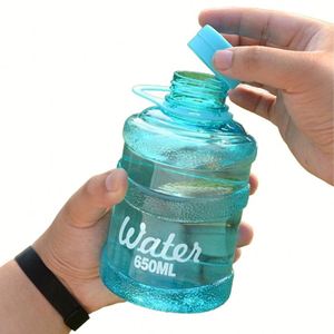 Botella de Agua Deportiva al por Mayor con Impresión de Logotipo, Forma de Cubo, Regalo de Verano para Estudiantes, Botella de Agua para Actividades al Aire Libre - Product Image 1