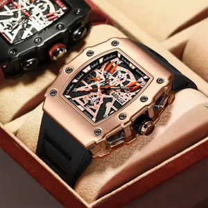 RM High Quality Designer Watch Luxury Glow Sport Custom Watch Quartz Watch Montre pour hommes