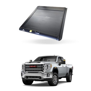 Cubierta de Caja de Camioneta Plegable de Aluminio de 6.9 pies para GMC 2500 3500 2015+, Cubierta Retráctil para Plataforma de Camioneta, Accesorios <span class=keywords><strong>4X4</strong></span> - Product Image 1