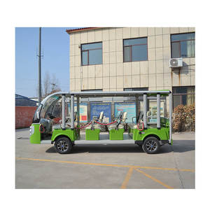 Coche de transporte eléctrico 96v 12kw AC Motor autobús turístico con batería de litio - Product Image 6