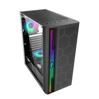 Nouvelle conception de boîtier de PC de jeu, boîtier d'ordinateur de bureau pour jeux, boîtier ATX et tours, cabinet pour processeur, pour le bureau et la maison