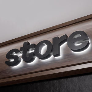 Panneau et lettres rétroéclairées en acrylique KONCEPT pour publicité et décoration, utilisation en extérieur, étanches IP65, installation suspendue - Product Image 6