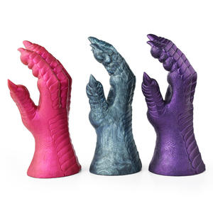 <span class=keywords><strong>Dragon</strong></span> Claw Dildo Fantasy Silikon Monster Hand Anal Plug Realistisches strukturiertes Spielzeug - Product Image 1