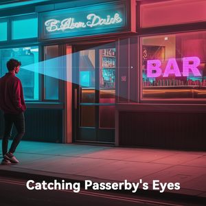 LemonNova LED BAR Sign 30x10 pouces Décoration murale rose pour la maison, le bar, le pub, le club - Product Image 5