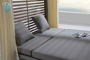 Sofá cama de mimbre con dosel, muebles de exterior populares, sin cortina - Product Image 5