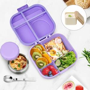 Custom Hot Selling Food Grade 1 <b>Compartment</b> Newborn Heatable BPA Free Leakproof Microwavable Dishwasher Safe Stackable <b>Lunch</b> <b>Box</b> - Product Image 2