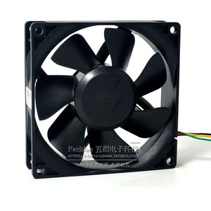 Delta AFB0912DH 12V 2.5A 90mm Fan Dual Ball Bearing Four Wire Pwm <b>Computer</b> <b>Case</b> Cooling - Product Image 4