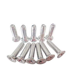 Tornillo Autorroscante de Cabeza Plana de 10 mm con Rosca M4, Material de Acero C1022 CR3 + Zinc 5U, Tratamiento Térmico de 4H + Acabado Gleitmo (1:3), DIN7500ME Homn Reen - Product Image 5