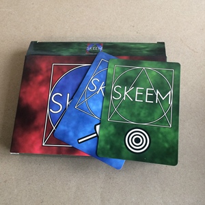 <span class=keywords><strong>Jeu</strong></span> <span class=keywords><strong>de</strong></span> <span class=keywords><strong>cartes</strong></span> éducatif personnalisé avec design sur mesure, impression couleur sur papier, boîte en carton pour le plaisir - Product Image 6