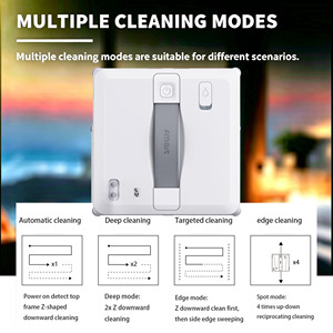 <span class=keywords><strong>Robot</strong></span> Limpiacristales Eléctrico Ultrafino W5 de 60 mm con Boquillas Atomizadoras Ultrasónicas de 4 Lados para Ventanas Cuadradas, Barandillas de Edificios Altos y Uso Doméstico - Product Image 5