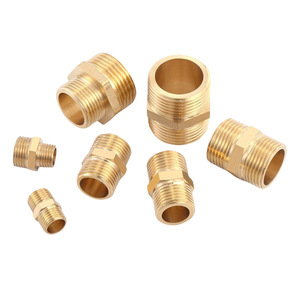 Conector Roscado de Latón de 1/2 Pulgada para Tuberías de Agua, Gas, Aire, Uso Industrial y Plomería - Product Image 1