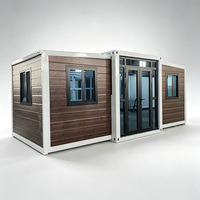 Casa Contenedor Multifuncional Desmontable y Expandible, Resistente a la Humedad, Prefabricada, Plegable, de 10 a 40 pies