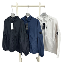 Veste polaire à capuche décontractée et polyvalente pour homme, col montant, fermeture éclair, poche avant, couleur unie, coupe ample, écologique