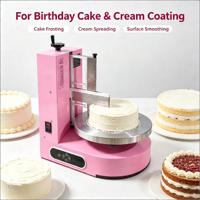 Lisseur électrique pour glaçage de gâteaux, machine à étaler la crème, équipement commercial de décoration de gâteaux
