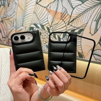 Coque de téléphone tendance et créative en duvet pour iPhone Duo Apple 18 Fold