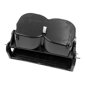 Toyota Camry Center <b>Console</b> Cup Holder Storage Box 2006-2013 <b>Black</b> Plastic Organizer With Lid - Product Image 2