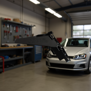 Jetta P1072 19-20 Guía de Fascia Izquierda, Plástico con Acabado Mate, Accesorio para Carrocería, Instalación de Parachoques Delantero, Cinta Adhesiva, Tornillos - Product Image 2