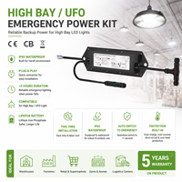Kit de Emergencia para Almacenes Industriales con Batería Duradera LiFePO4 IP65, Certificación CE y CB, para Defensa Civil
