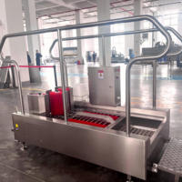 Station de nettoyage hygiénique avancée pour le nettoyage des bottes et des chaussures/machine à laver