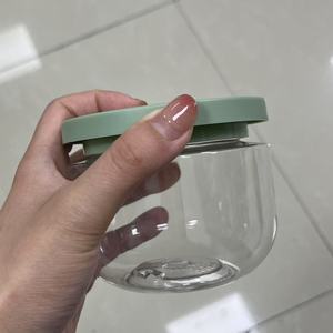 250ml dung tích lớn Kem <span class=keywords><strong>Jar</strong></span> tóc cơ thể Lotion Pet <span class=keywords><strong>Jar</strong></span> mờ miệng rộng chai - Product Image 4